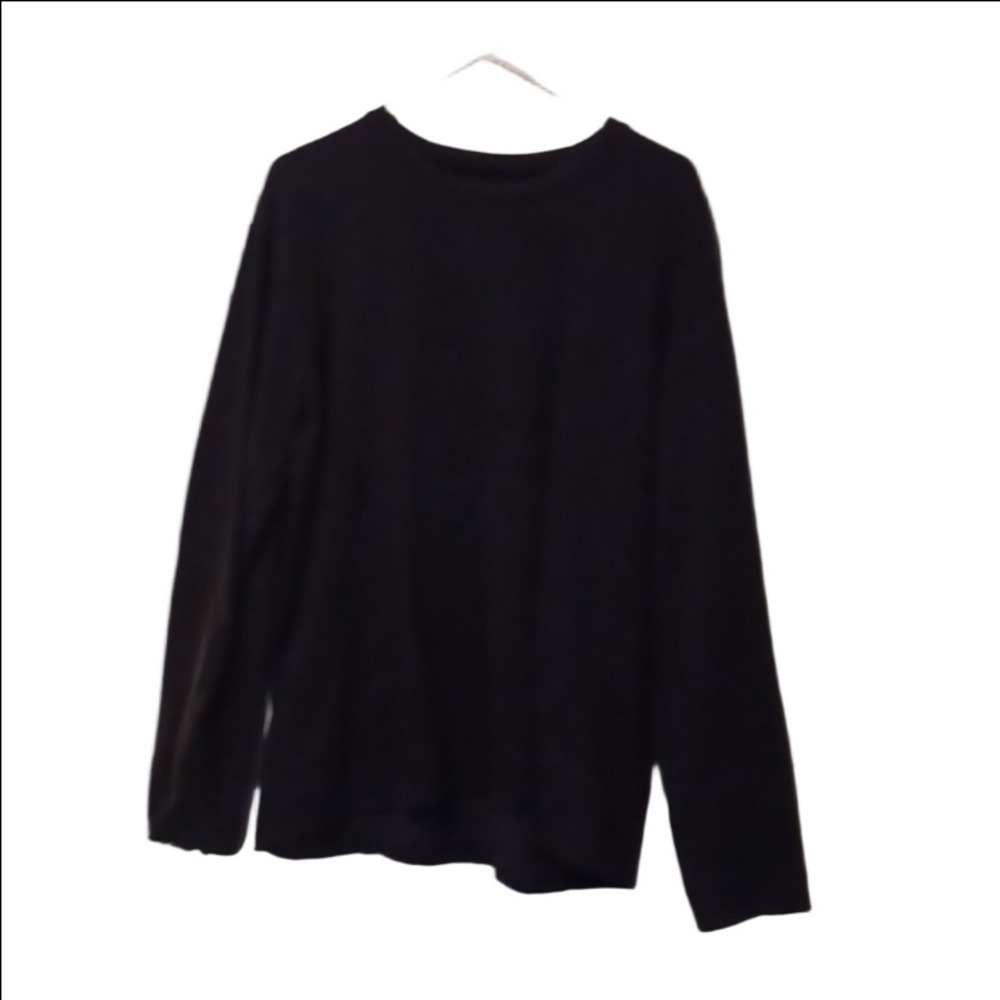 -- Dark Gray Shirt With Long Sleeves
